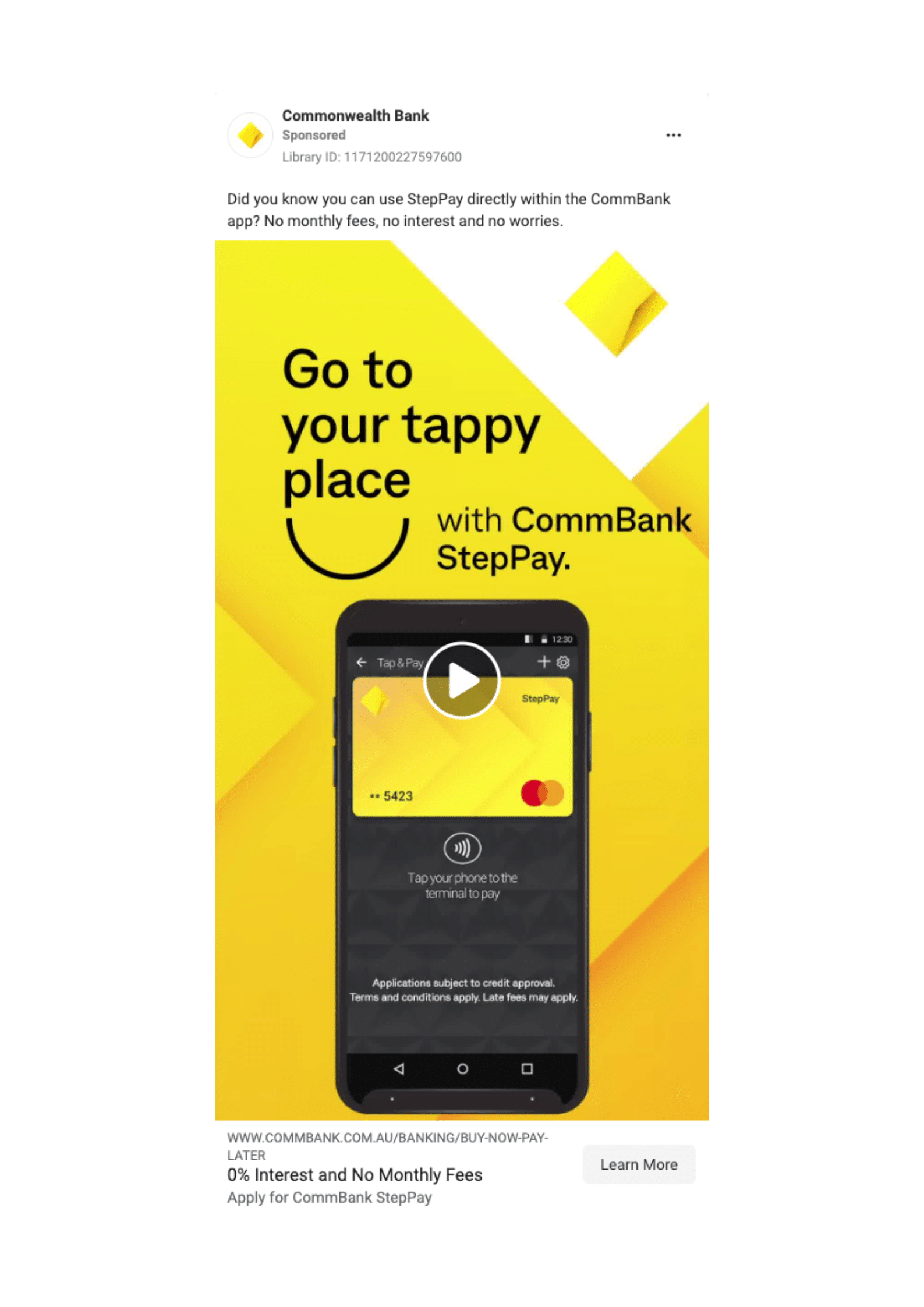 CommBank Ad