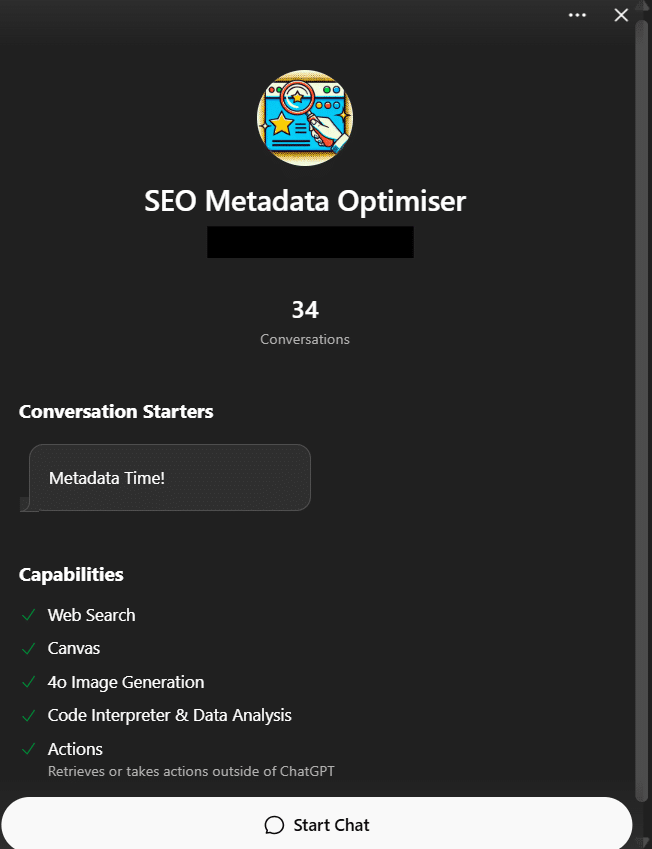 Consider creating custom GPTs to automate repetitive tasks