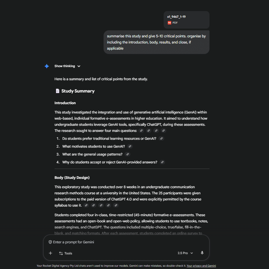 Gather trusted sources